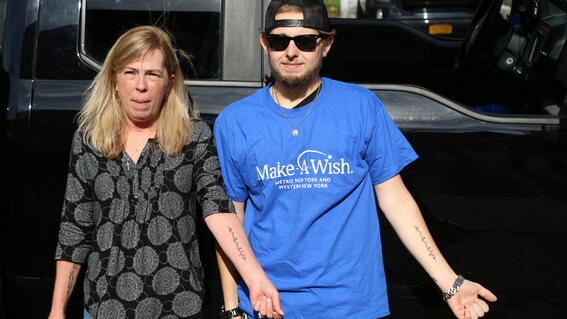 Noah and his mom