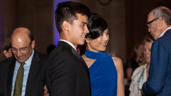 Sari and Jeffers at 2017 Make-A-Wish Gala