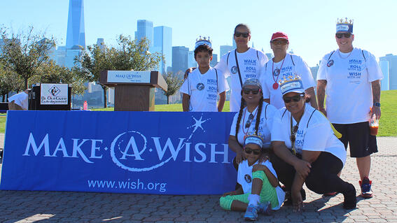 2017 Walk & Roll For Wishes at Liberty State Park