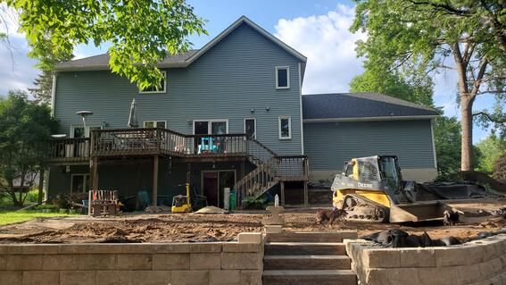 Greyson's backyard