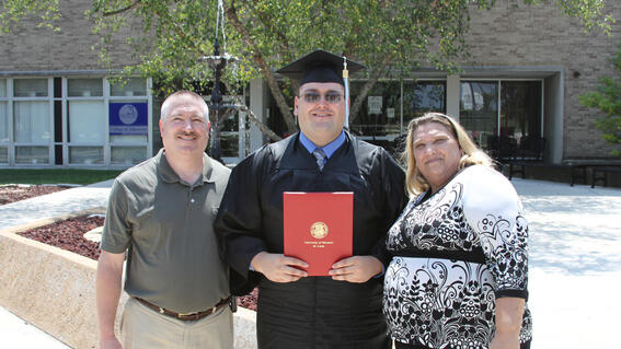 Ricky and parents