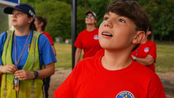 Benny at Camp