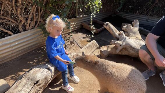 Emily at San Diego Zoo 