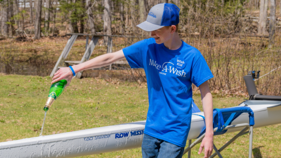 Aaron row boat wish5