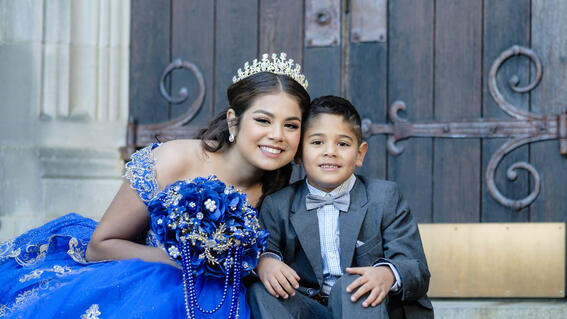 Jacky and brother