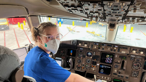 Mercy in an Airplane Cockpit — AKWA