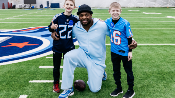 Tyler's wish to Meet the Titans