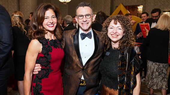 Sue, EJ, and Susie at 2024 Evening of Wishes 