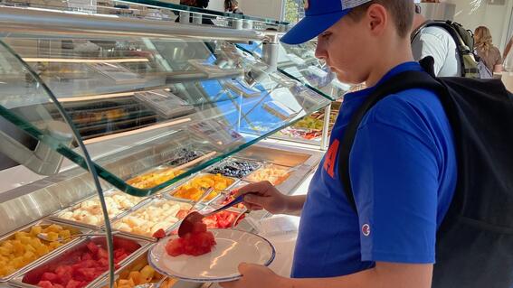 Levi food hall visit