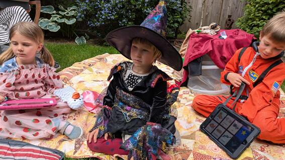 Imaginary play time