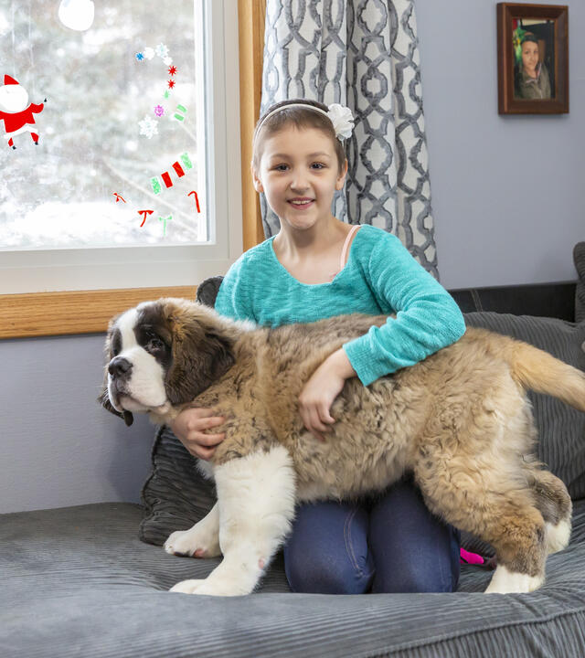 Wish kid Kaelee