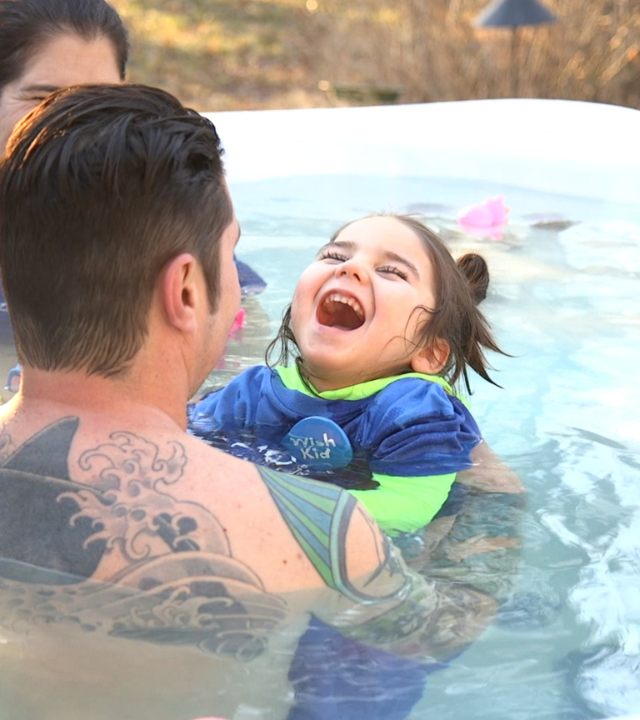 Santi's Wish for a Hot Tub