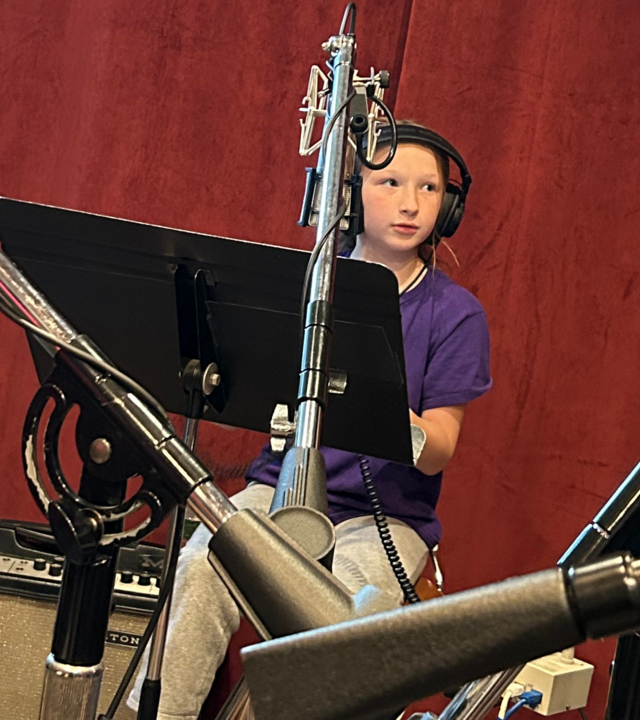 Matilda's Wish: in the studio
