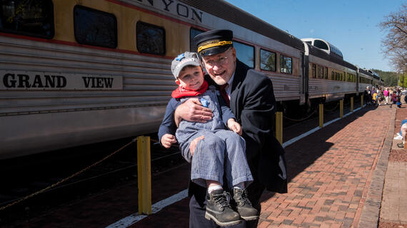 Trent,I wish to ride trains in the Grand Canyon