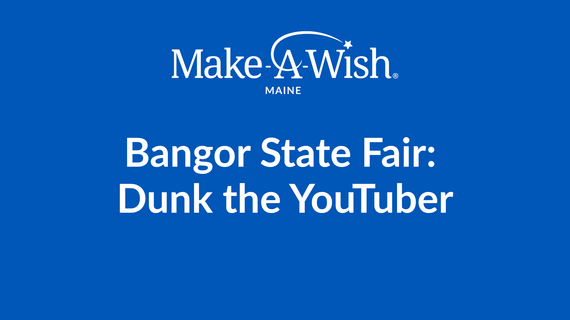 Bangor State Fair: Dunk the YouTuber