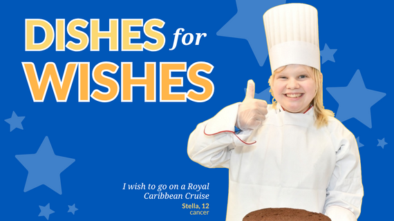 Wish Kid Stella with Dishes for Wishes logo