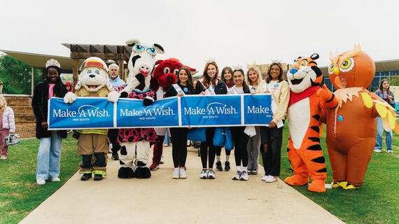 FY27 Walk for Wishes event photo at the start line 