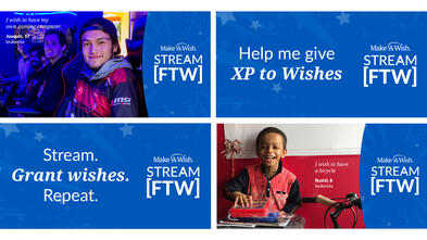 Charity Stream Web Graphics