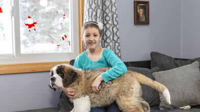 Wish kid Kaelee