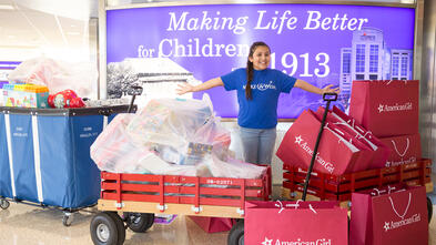 Celeste, I wish to give toys to kids in the hospital