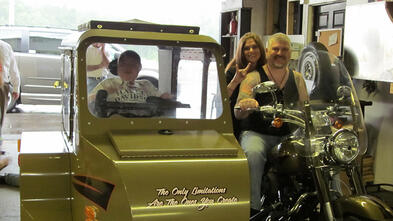 Nicolas' wish for a sidecar