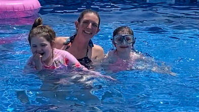 Molly's wish to have a pool