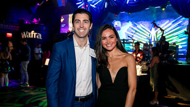 Volunteer Chris at Make-A-Wish Party
