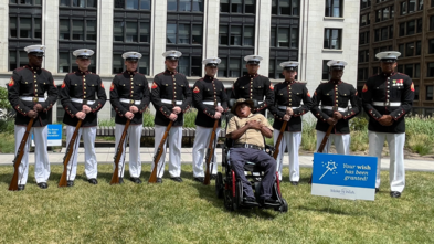 Jamaria meets his heroes