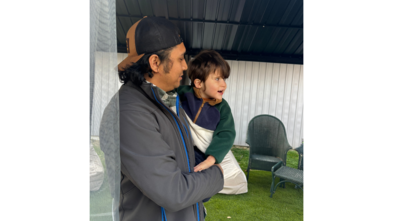 Wish Kid with Dad