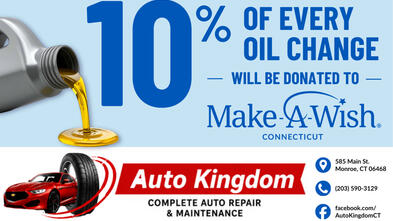 Auto Kingdom Oil Change Fundraiser 2026