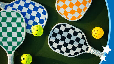 Dink for Dreams Pickleball rackets of many colors
