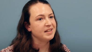 Pediatric Oncology Social Worker Theresa Johnson refers patients for a wish