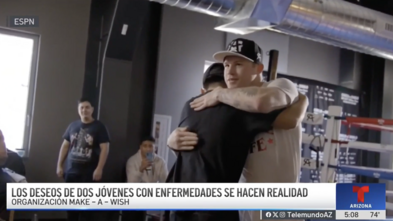 Se realiza el sueño de dos jóvenes con enfermedades criticas