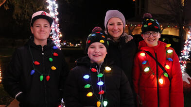 Christmas on Comstock hosts Make-A-Wish event