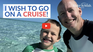  Christopher soaks up the sun on a seaside cruise adventure