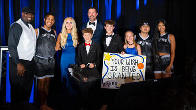Wish Kid Henry Wish to meet the San Antonio Spurs