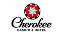 Cherokee Casino logo on white background 