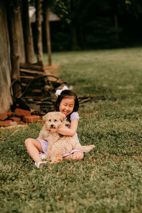 Maelin- Kate hugs Penny