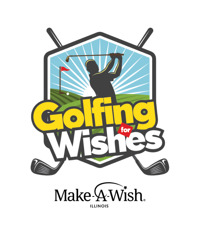Golfing for wishes logo