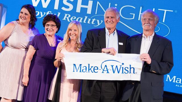Ken & Lou with volunteers Denise and Sue and former CEO Melissa Arias