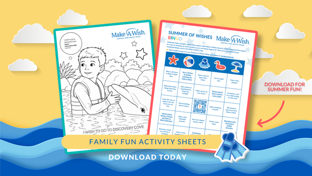 Summer of Wishes Activity Sheets